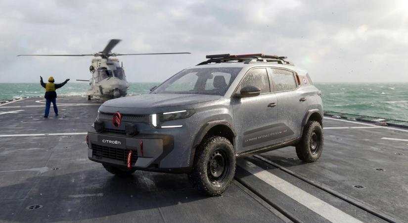 Katonai járművet épített a Citroën! Íme a különleges C3!
