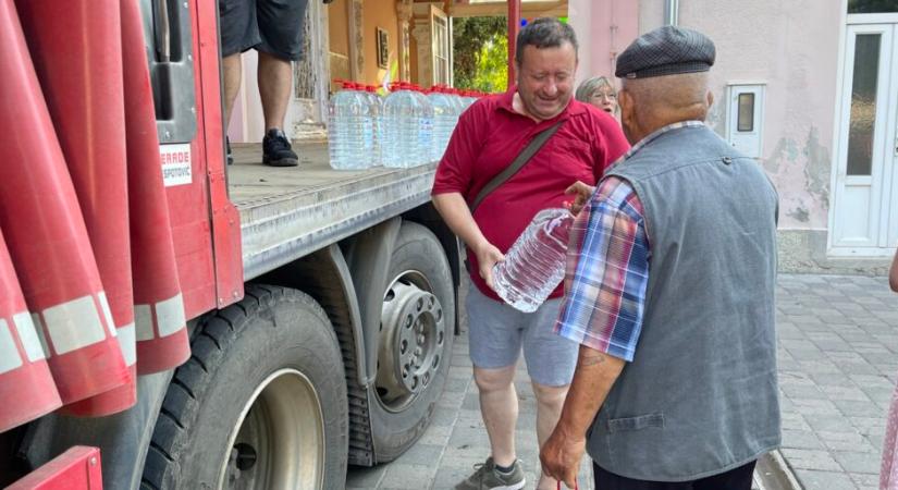 Csantavéren továbbra is ihatatlan a vezetékes víz