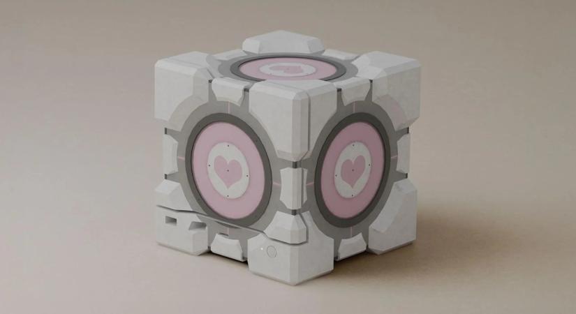 Bizarrul érthetetlen okból nem készül el végül a Companion Cube-ot formáló tok a Steam Machine mellé