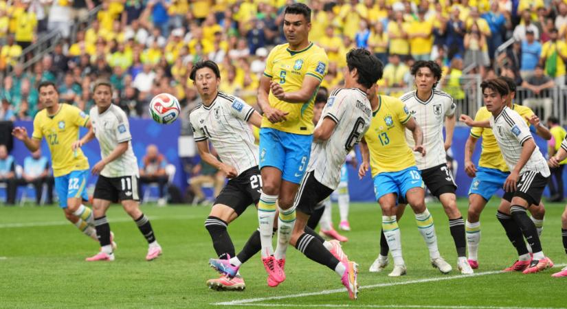 Brazília az utolsó utáni pillanatban győzte le Japánt