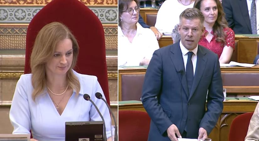 Forsthoffer Ágnes nem szívbajos, kikapcsolta Magyar Péter mikrofonját