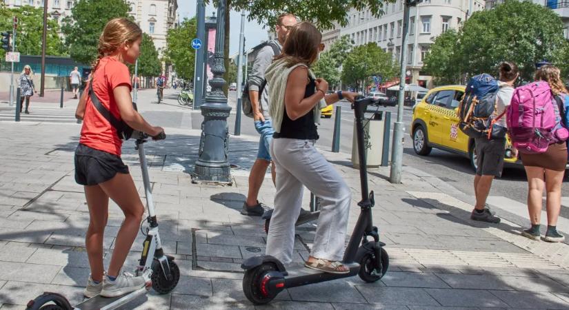 A hazai közlekedés leggyorsabban növekvő kockázati tényezői lettek az e-rollerek