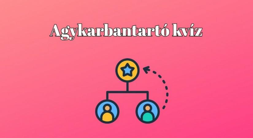 Agykarbantartó kvíz - Száz emberből csak néhány tud maximális pontot elérni ezzel a napi kvízzel