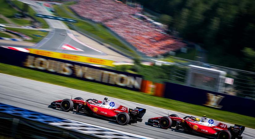 Vasseur elismerte: túlságosan a Mercedesre figyelt a Ferrari Ausztriában