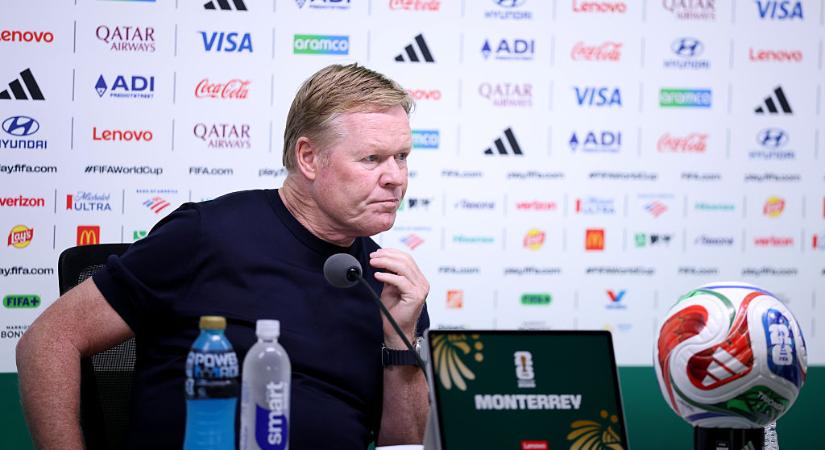 „Átgondolom a jövőmet” – Ronald Koeman feszült volt a hollandok vb-kiesése után