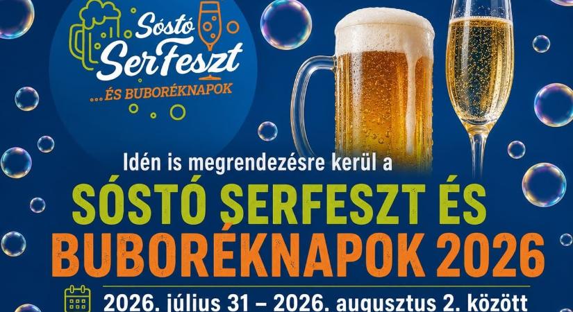 Sóstó SerFeszt és Buboréknapok 2026 Nyíregyháza