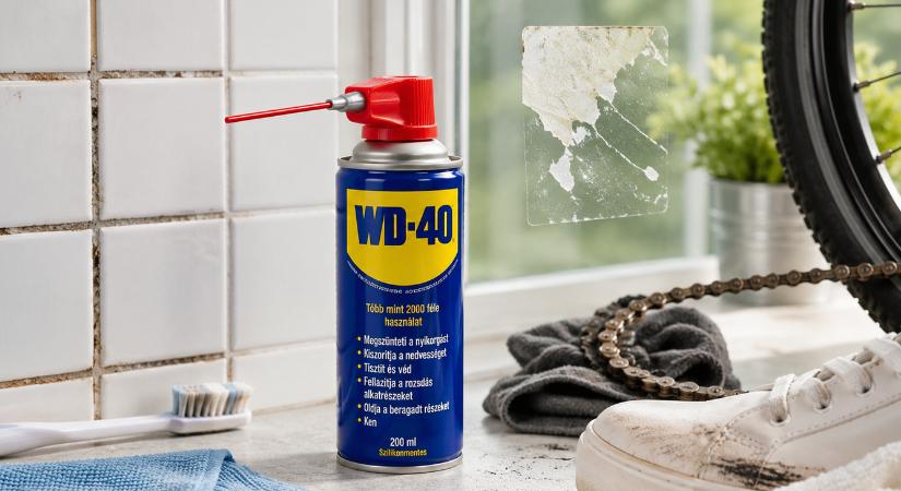 Nem csak a nyikorgó ajtókra jó: 7 ház körüli probléma, amit a WD-40 is megoldhat