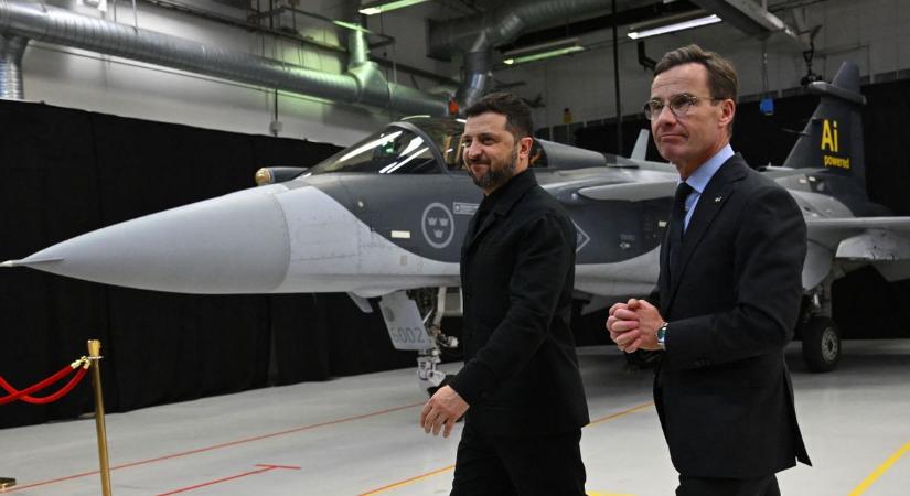 Ajándék Gripennek ne nézd a fogát: hatalmas rombolóerőt kap Ukrajna, és ez még csak a kezdet – Zelenszkij hatalmas légi armadát épít