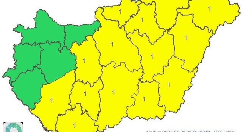 HungaroMet: Zalában egy dologban biztosan más lesz a keddi nap