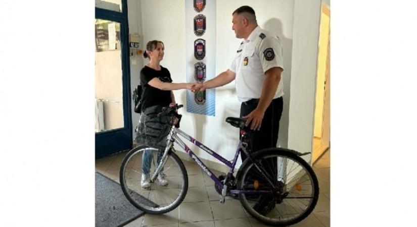 Gyorsan lebukott a szekszárdi kerékpártolvaj