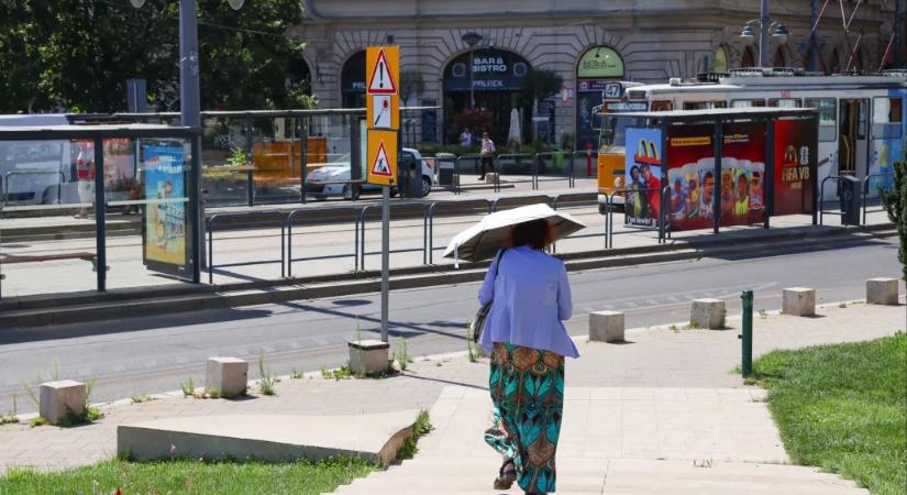 Már a kanyarban a lehűlés, csütörtökön harminc fok alá is benézhet a hőmérséklet