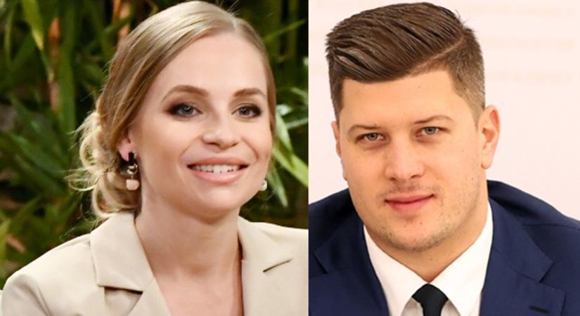 Micsoda dús, szöszke hajú a kis Mirabella. Iszak Eszti és Gyurta Dániel kislánya hatalmasat nőtt (Fotó)