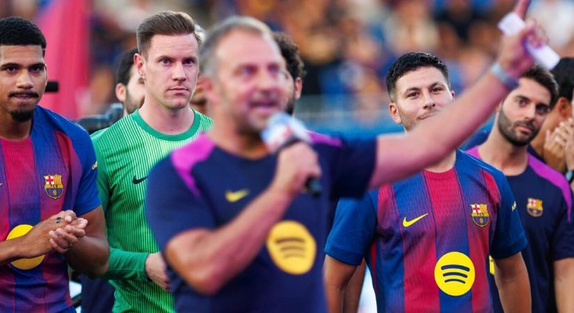Hansi Flick már nem számol Ter Stegen játékával Barcelonában