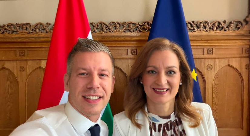 Forsthoffer hétfőn még elvette a szót, kedden már együtt kávézott Magyar Péterrel