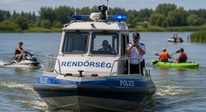Új korszak jön a Tisza-tónál: vízi traffipax vadászik a száguldozókra