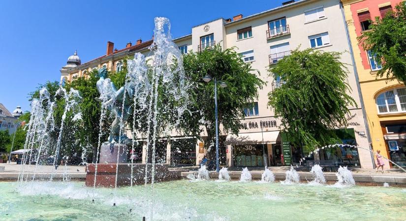 Szellemváros lett Szombathely a hőség miatt? Videó, fotók