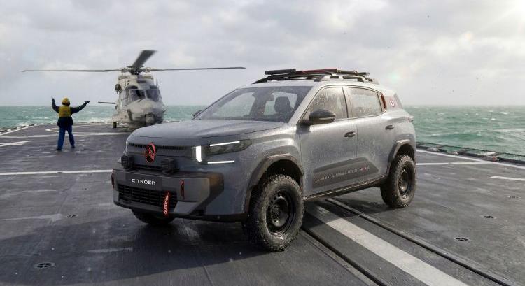 Citroën C3 Aircross a Francia Haditengerészet szolgálatában