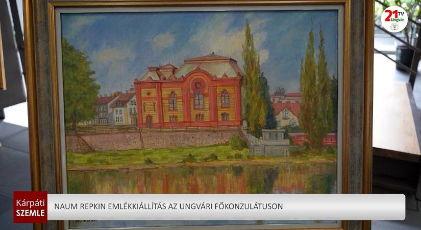 „Egy élet színei”: Naum Repkin emlékkiállítása Ungváron (videó)