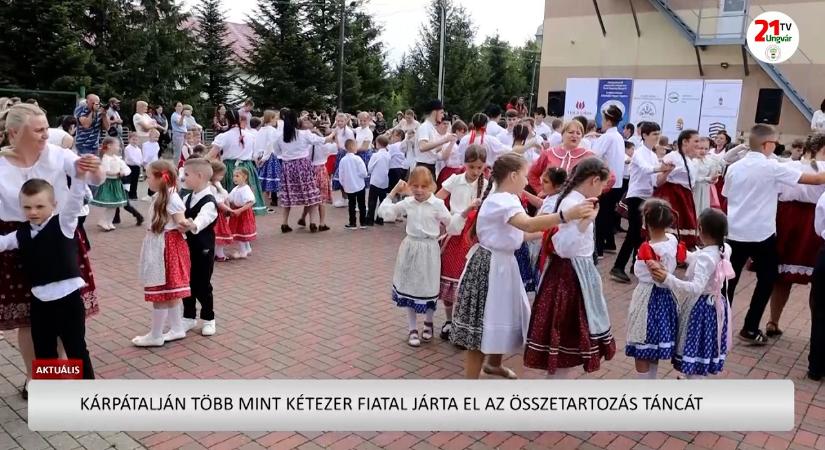 Aktuális (2026.06.30) - Kárpátalján több mint kétezer fiatal járta el az Összetartozás táncát (videó)