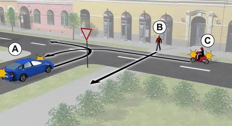 Csak minden 10. sofőr tudja helyesen megoldani ezt a KRESZ-kérdést. Te közéjük tartozol?