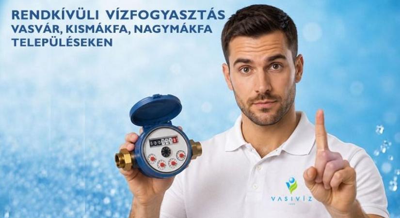 Rendkívüli vízfogyasztás három vasi településen – mi történt?