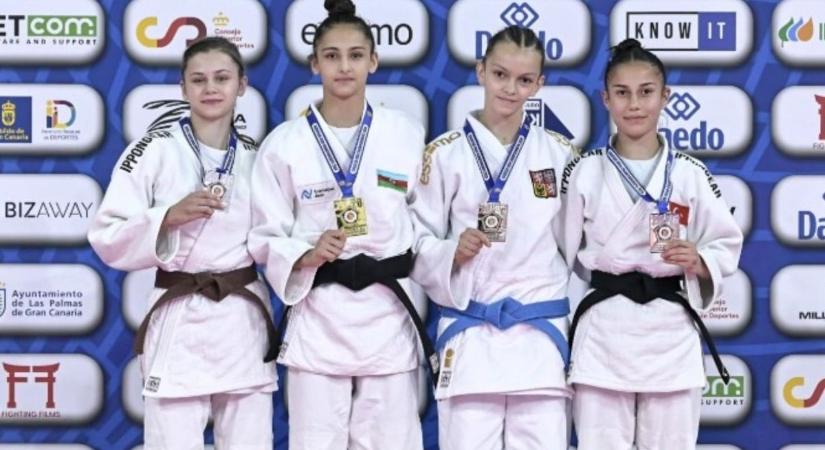 Pirbus-Gróf Nóra ezüstérmes az ifjúsági judo Eb-n