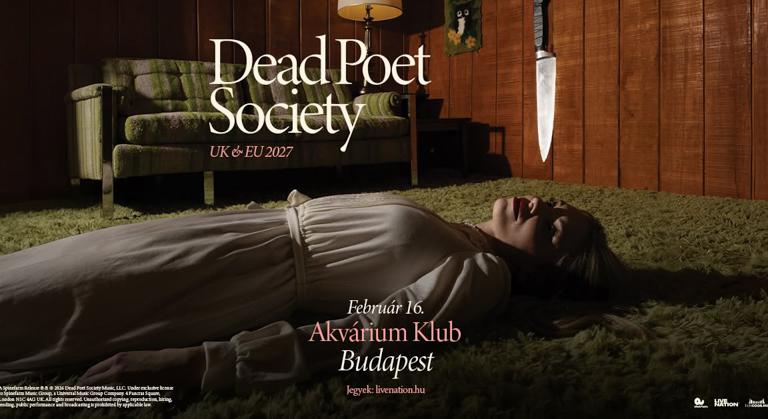 A Dead Poet Society új dallal és nagyszabású európai turnéval tér vissza – februárban Budapesten is fellépnek