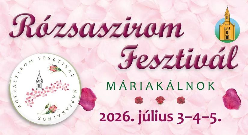 Rózsaszirom Fesztivál harmadszorra: kiállítások, koncertek, kézműves és termelői- és zsibvásár