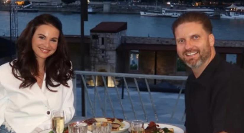 Romantika Budapest felett: Nádai Anikó álomrandin járt párjával – így kapták lencsevégre őket!