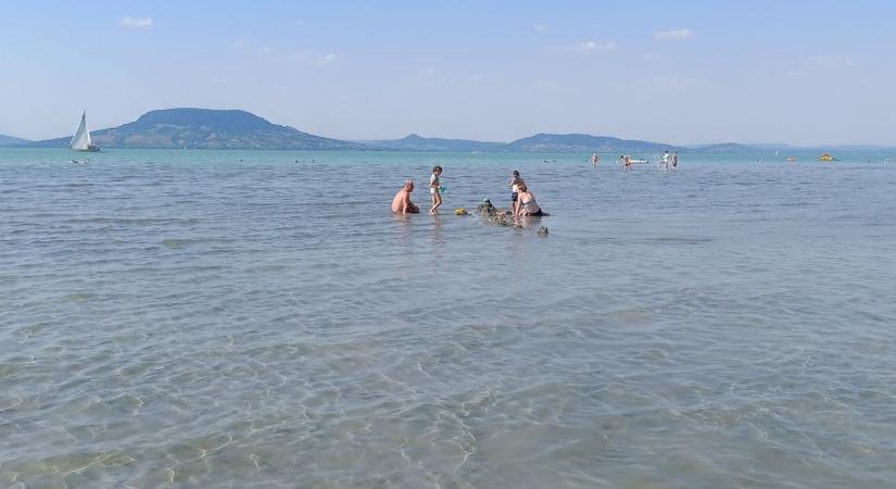 Melegrekord – még a Balaton vize is 33 fokosra forrósodott