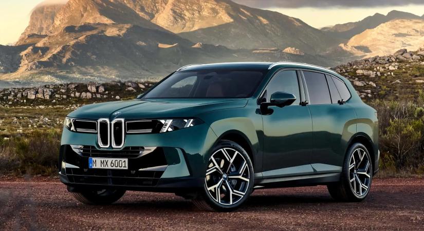 Újabb merész formaterv, még merészebb műszakisággal: Íme a BMW X5 új generációja!