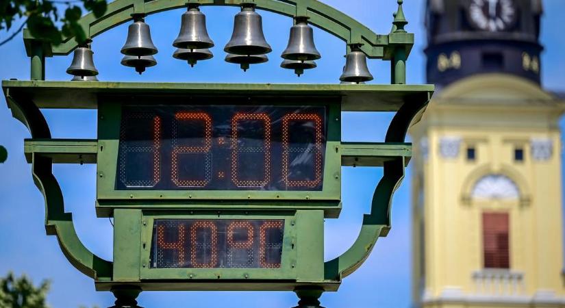Megdőlt az országos és a fővárosi hőmérsékleti rekord is kedden