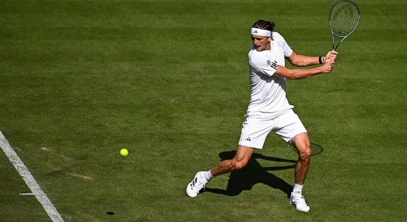 Zverev négy szettben győzte le a wimbledoni újoncot