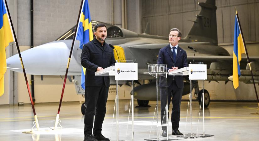 Ukrajna 16 Gripent vett Svédországtól