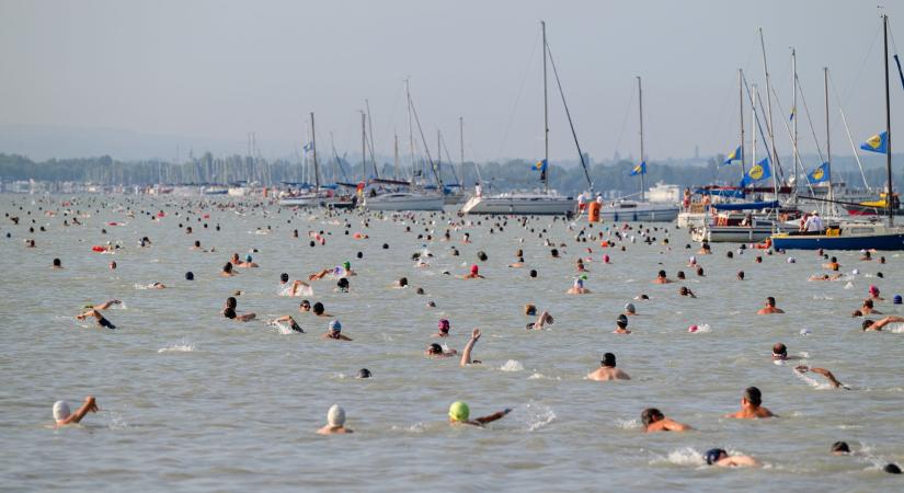 Nagyon durván meleg a Balaton