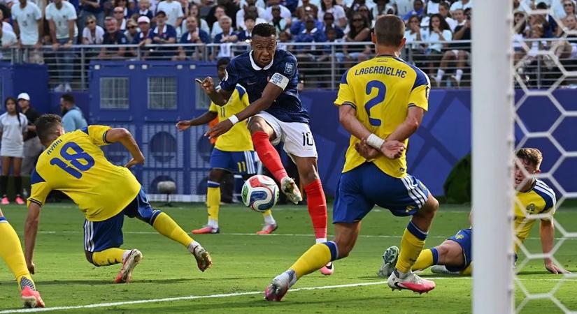 Videó: Mbappé duplázott Svédország ellen és megelőzte Klosét a vb-örökranglistán