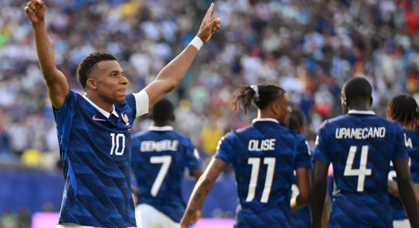 Bedarálta a svédeket a francia támadógépezet, a duplázó Mbappé rekordot döntött