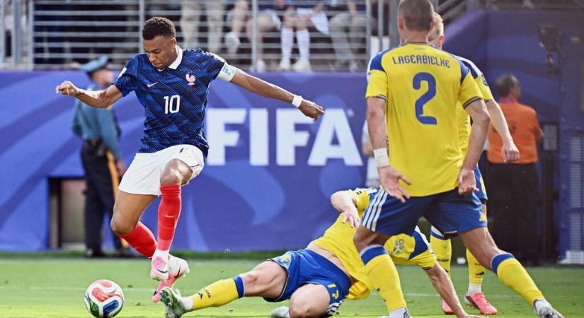 Franciaország a svédeken is átgázolt, Mbappé beérte Messit a góllövőlistán
