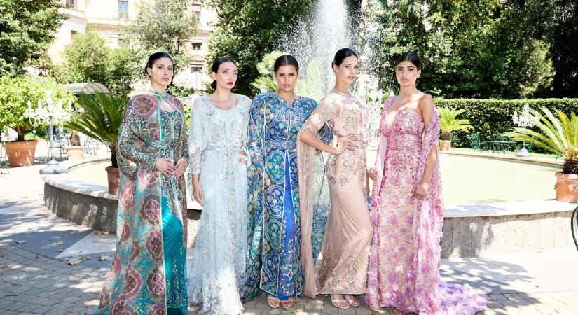 A Rome Fashion Days nemzetközi couture tervezőket vonultatott fel a Palazzo Brancaccióban