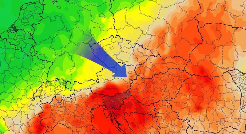 Hidegfront érkezik, fokozatosan enyhül a szélsőséges meleg