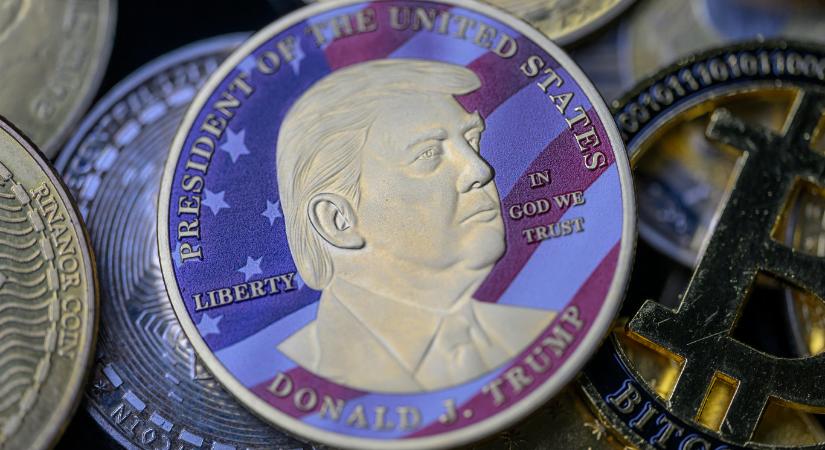 Trump több mint 1 milliárd dollárt keresett egy év alatt a saját kriptójával