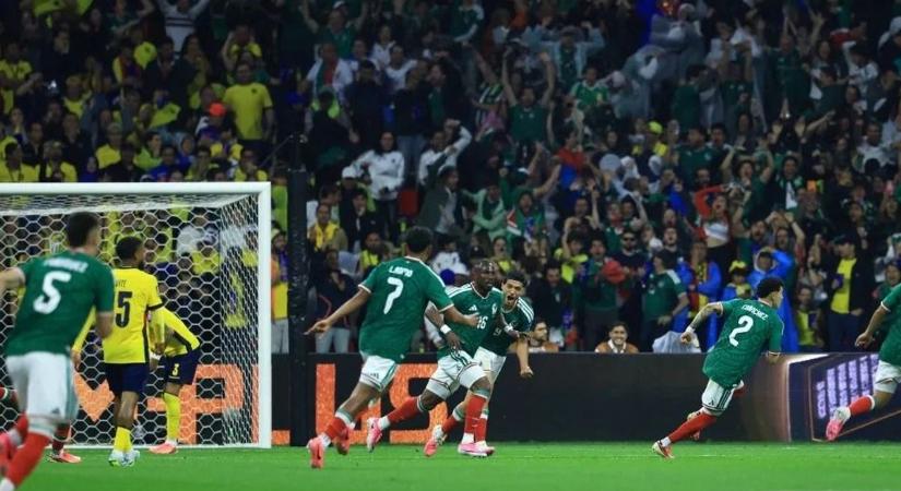 Parádés góllal kezdődött a Mexikó-Ecuador mérkőzés