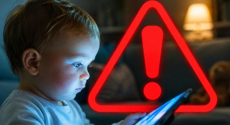 Súlyos fejlődési kockázatot okozhat a kétéves kor alatti képernyőidő egy új, átfogó kutatás szerint