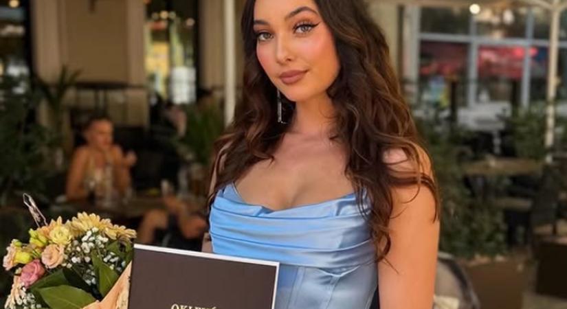 Átvette mesterdiplomáját Hunyadi Donatella