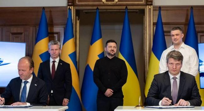 Ukrajna 16 Gripen E vadászgépet vásárol Svédországtól