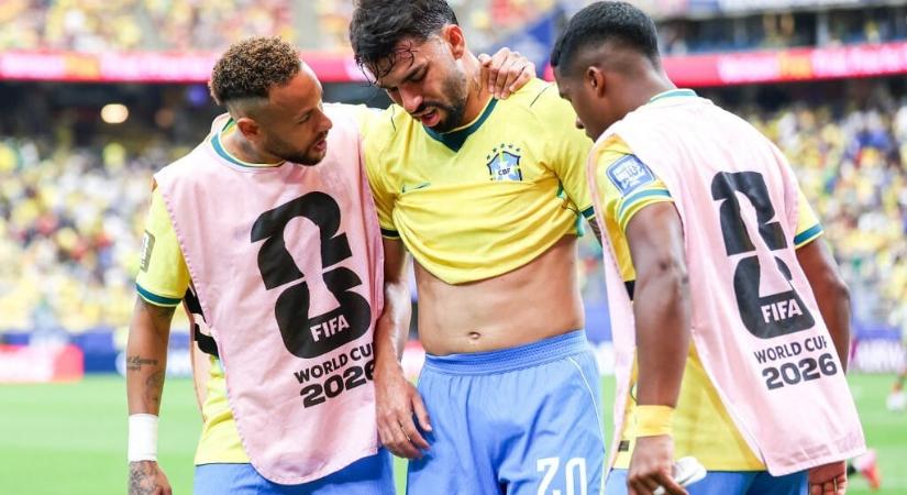 Újabb sérült a brazil válogatottban: Paqueta valószínűleg nem lesz ott a nyolcaddöntőben