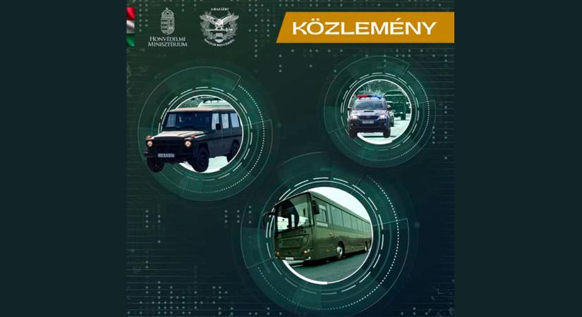 Katonai konvoj közlekedik Szolnok és Eger között július 2-án