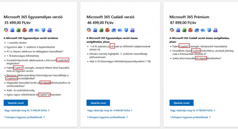 Az olaszok nem nézik tétlenül, hogy sokszorosára drágult a Microsoft 365