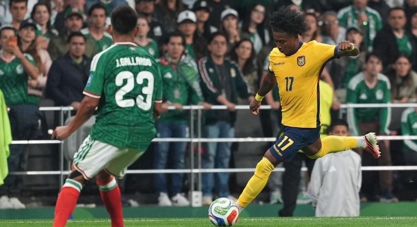 Mexikó-Ecuador: Felháborító jelenet a vb meccsen