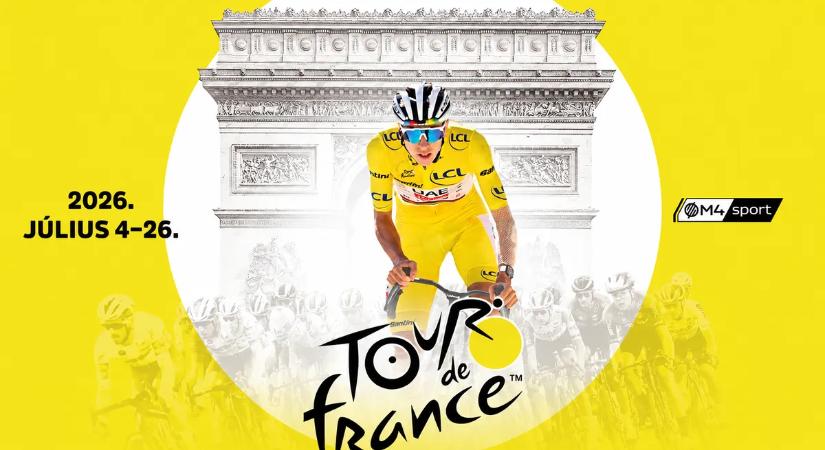 A Tour de France az M4 Sport műsorára kerül